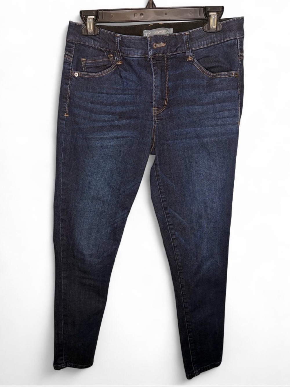 Wit & Wisdom Women’s Dark Wash Skinny Jeans Size 4 Ab-Solution Stretch Denim